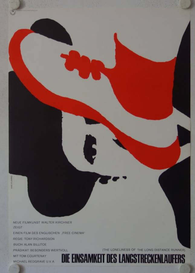 Die Einsamkeit des Langstreckenläufers originales deutsches Filmplakat